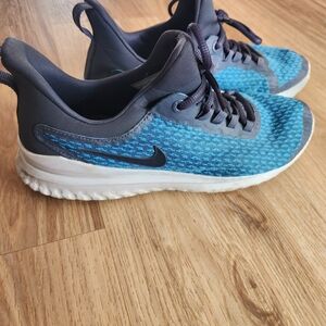 Nike Kids Sneakers Blue and Gray